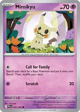 Phantasmal Flames 042/094 Mimikyu