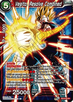 Vegito, Resolve Combined (EX13-05EX) Dragon Ball Super