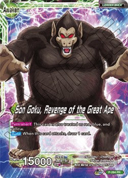Son Goku/Son Goku, Revenge of the Great Ape (Foil)(P-264PR) Dragon Ball Super