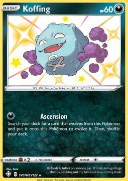 Shining Fates SV076/SV122 Koffing (Holo)