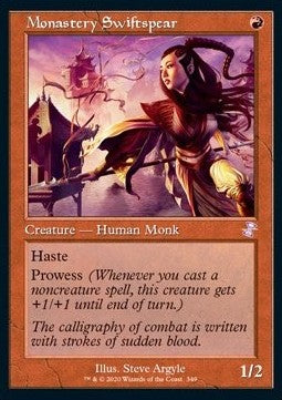 Time Spiral Remastered 349 Monastery Swiftspear