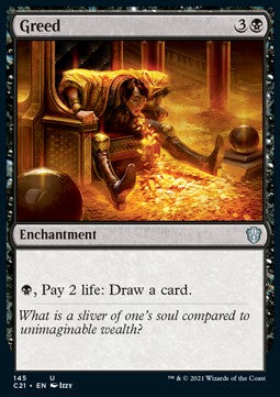 Commander 2021 145 Greed