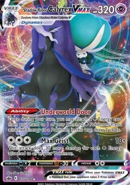 Chilling Reign 075/198 Shadow Rider Calyrex VMAX