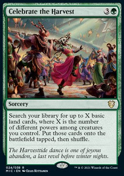 Innistrad Midnight Hunt - Commander 024 Celebrate the Harvest