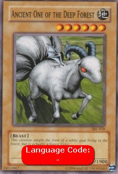 Ancient One of the Deep Forest (SRL-EN018)