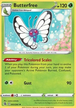 Fusion Strike 003/264 Butterfree (Reverse Holo)