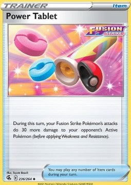 Fusion Strike 236/264 Power Tablet (Reverse Holo)