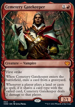 Innistrad: Crimson Vow 304 Cemetery Gatekeeper