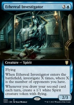 Innistrad Crimson Vow - Commander 050 Ethereal Investigator