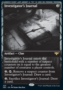 Innistrad: Crimson Vow 525 Investigator's Journal