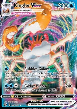 Brilliant Stars 029/172 Kingler VMax