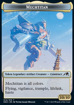 Mechtitan 014/019 Kamigawa Neon Dynasty Token
