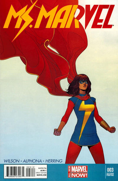 Ms. Marvel #3 Marvel Comics (2014)