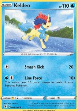 Astral Radiance 045/189 Keldeo (Cosmos Holo)