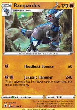 Astral Radiance 077/189 Rampardos (Holo)
