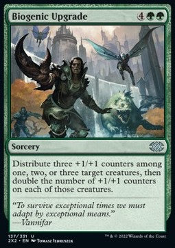 Double Masters 2022 137/331 Biogenic Upgrade