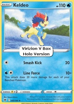 Astral Radiance 045/189 Keldeo (Cosmos Holo)(2 Swirls)