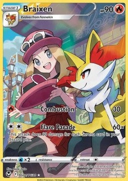 Silver Tempest TG01/TG30 Braixen