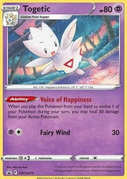Sword & Shield Promo SWSH276 Togetic (Holo)