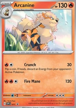 Scarlet & Violet Promo SVP011 Arcanine (Holo)