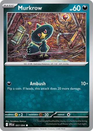 Phantasmal Flames 057/094 Murkrow