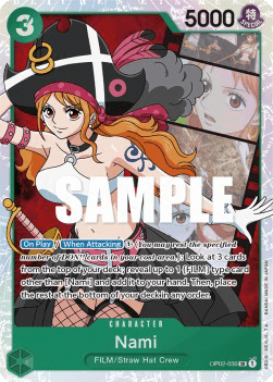 Paramount War OP02-036 Nami (Foil)