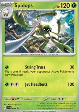 Scarlet & Violet Promo SVP009 Spidops (Holo)