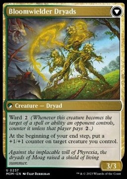 March of the Machine 0237 Invasion of Moag/Bloomwielder Dryads