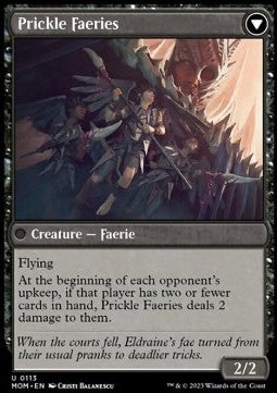 March of the Machine 0113 Invasion of Eldraine/Prickle Faeries (Foil)