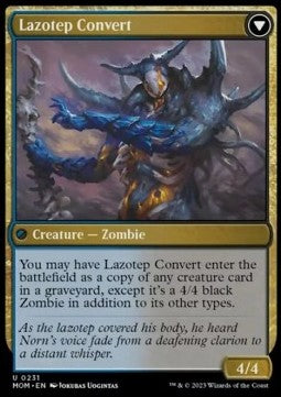 March of the Machine 0231 Invasion of Amonkhet/Lazotep Convert
