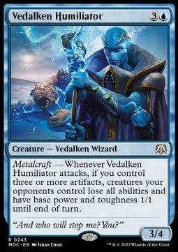 March of the Machine Commander 0243 Vedalken Humiliator