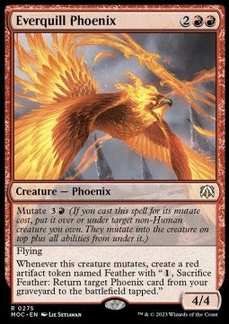 March of the Machine Commander 0275 Everquill Phoenix