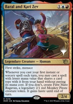 March of the Machine 0218 Baral and Kari Zev (Silver Stamped)
