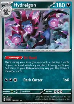 Paldea Evolved 140/193 Hydreigon (Holo)