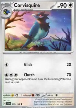 Paldea Evolved 165/193 Corvisquire