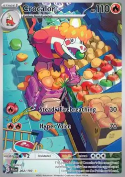 Paldea Evolved 202/193 Crocalor