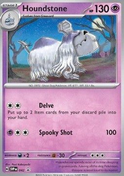 Scarlet & Violet Promo SVP042 Houndstone (Cosmos Holo)