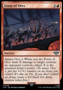 LOTR Tales of Middle Earth 0128 Foray of Orcs