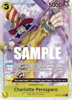 Pillars of Strength OP03-113 Charlotte Perospero (Foil)