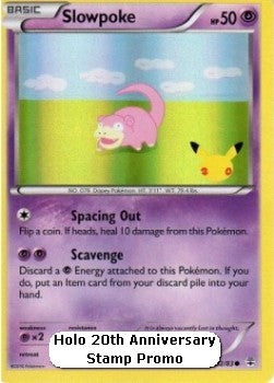 Generations 32/83 Slowpoke (20th Anniversary Holo))