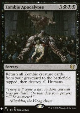 The List - Innistrad Midnight Hunt Commander 131 Zombie Apocalypse