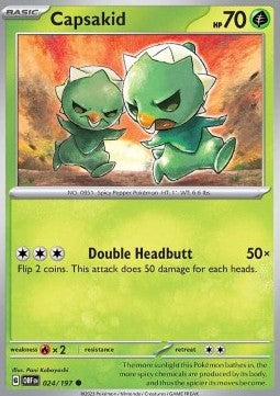 Obsidian Flames 024/197 Capsakid
