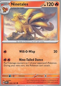 Obsidian Flames 029/197 Ninetales