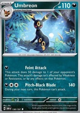 Obsidian Flames 130/197 Umbreon