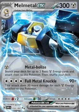 Obsidian Flames 153/197 Melmetal ex