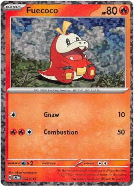McDonalds 2023 002/015 Fuecoco (Holo)