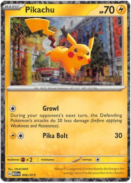 McDonalds 2023 006/015 Pikachu (Holo)