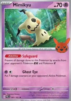 Trick or Trade 2023 PAL097 Mimikyu (Holo)