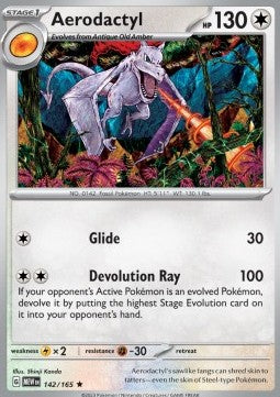 Pokemon 151 142/165 Aerodactyl (Holo)