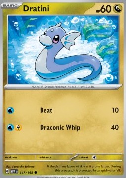 Pokemon 151 147/165 Dratini